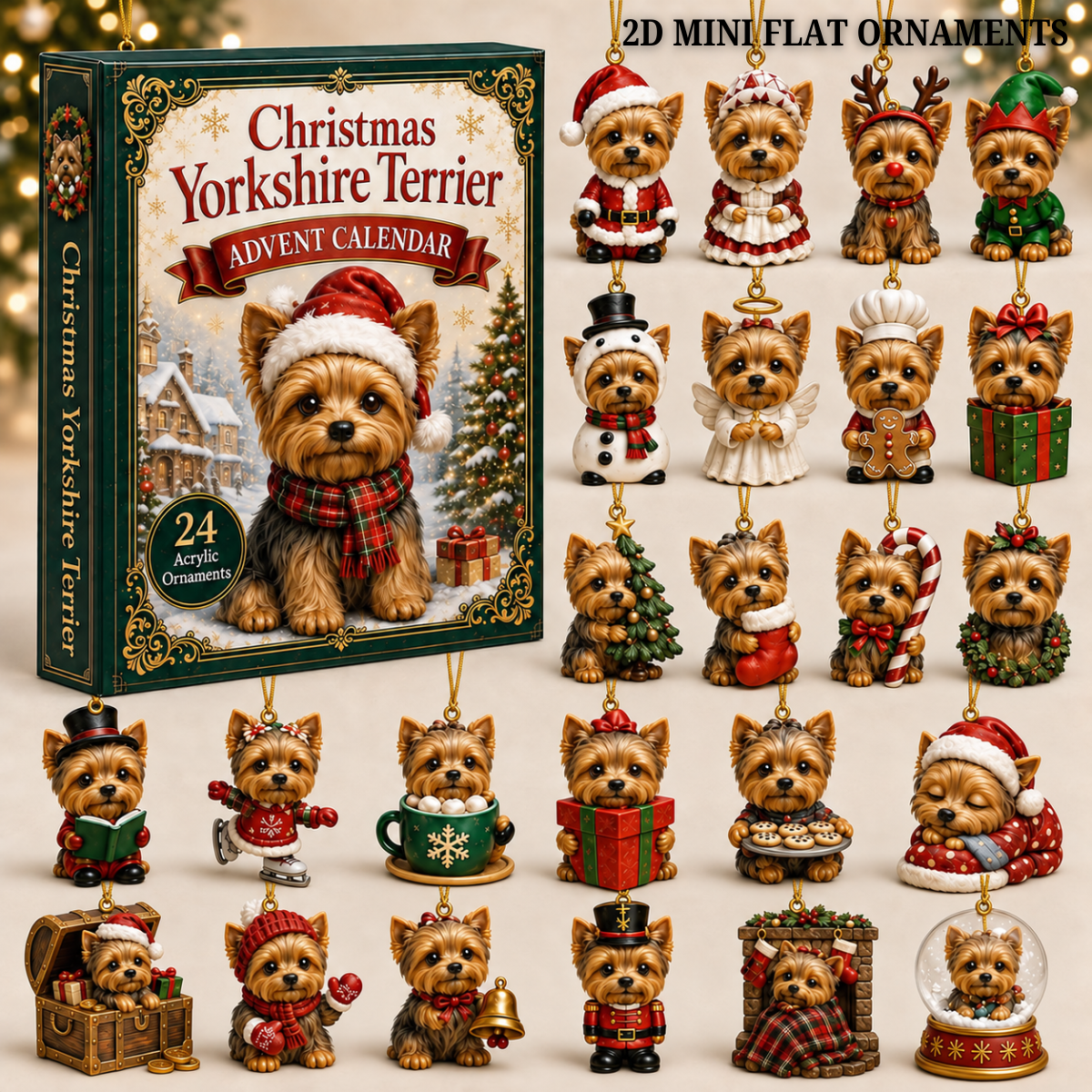 Christmas Yorkshire Terrier Advent Calendar 2026 - 24-Day Festive Countdown, Acrylic Charms Blind Box - Gift For Dog Lovers e791cde5-0e68-4b07-8b84-9c2fb8d759fd-yorkshire-text.png