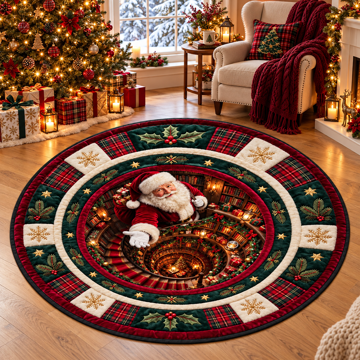 Making Cozy Christmas Memories - Personalized Quilted Mat - Christmas Decoration For Family e7964421-28e1-4065-baaa-fd596b6bad21-banner-1.png