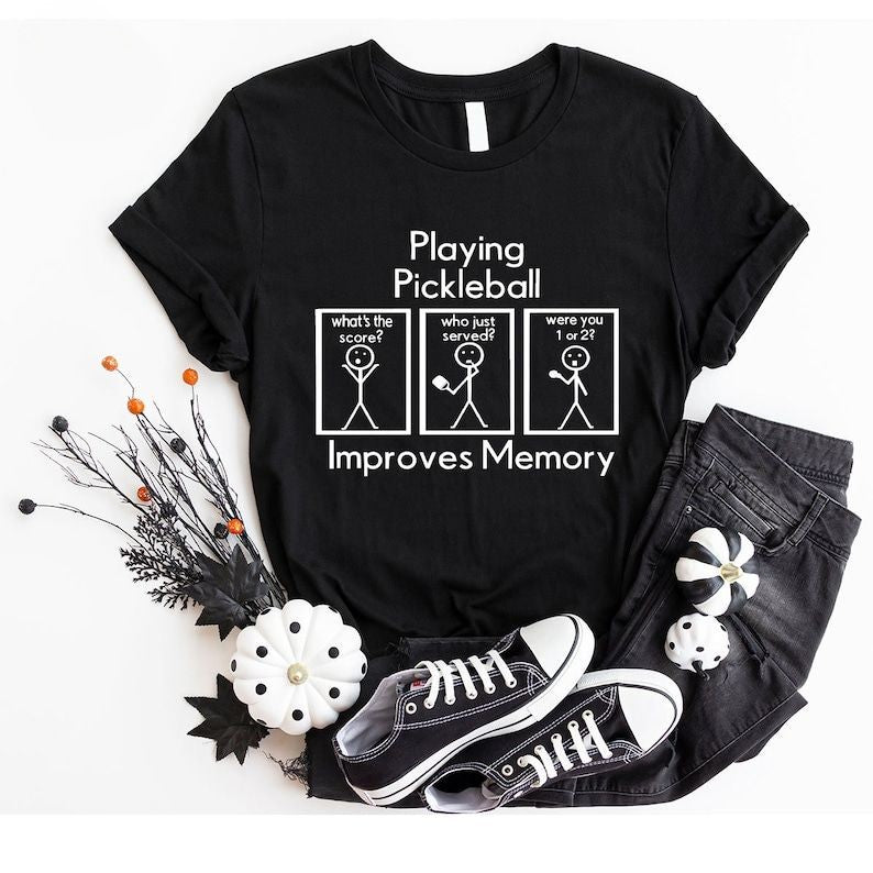 Funny Pickleball Gifts, Pickleball Player Shirt, Women Tshirt, Pickleball Clothing, Sport Graphic Tees, Shirts for Men, Gift for Her