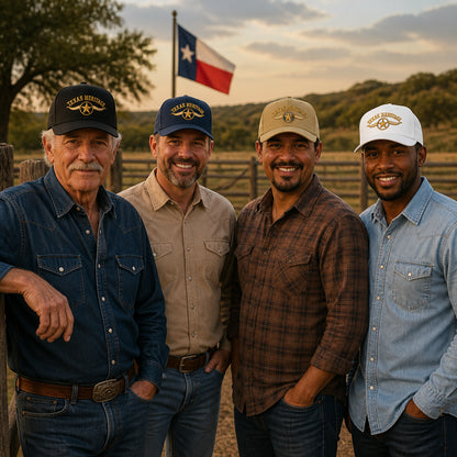 Texas Heritage Cap - Available in multiple colors