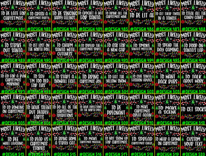 520 Quotes and Custom Most Likely to Christmas Shirt, Family Matching Christmas T-Shirts, Christmas Shirt, Funny Christmas Shirt, Xmas Tees e977c6a9-efa3-4c77-af29-2501f4fdc955-481-520.jpg