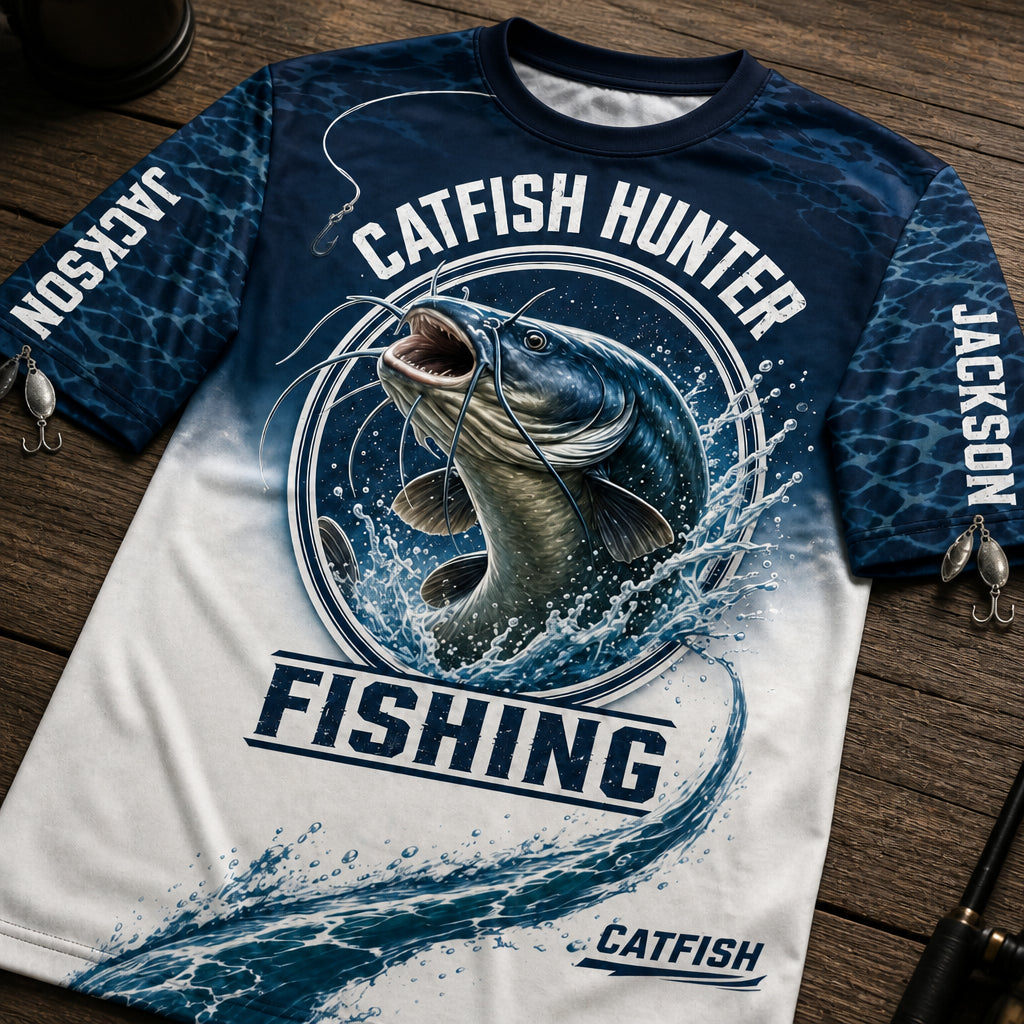 Catfish Hunter AOP Fishing Tee – Personalized Name - Personalized T-Shirt - All Over Printed ea36a027-b496-488a-95b0-b9752b34138b.jpg