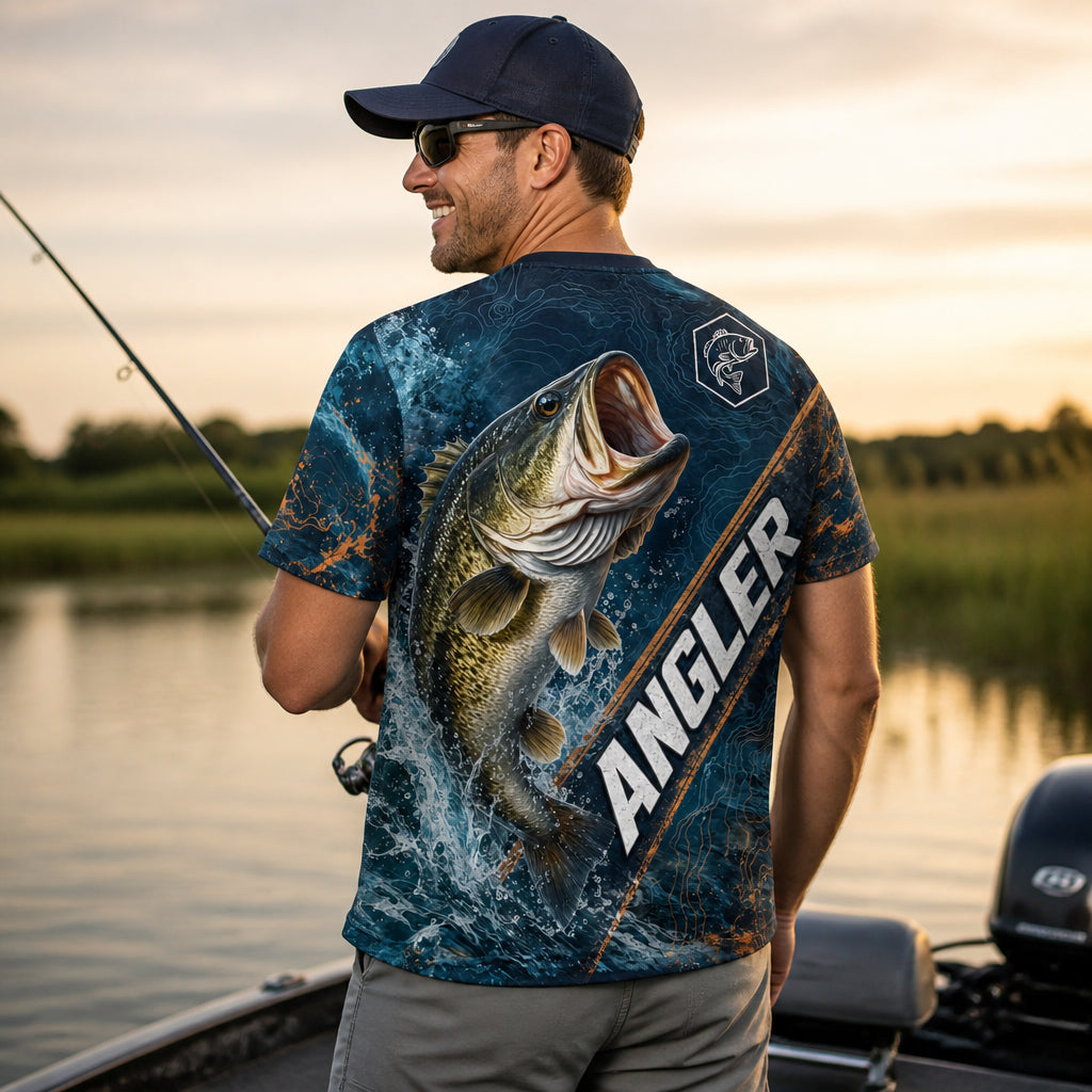 Personalized Largemouth Bass Angler AOP T‑Shirt - Personalized T-Shirt - All Over Printed ea4d52e4-a205-4190-80d9-d9ea5b5052a5.jpg