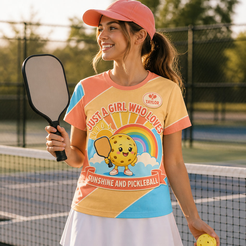 AOP Tee — Just a Girl Who Loves Sunshine and Pickleball (Custom Name) - Personalized T-Shirt - All over printed ea668208-04d6-4755-ab06-82432692db4e.jpg