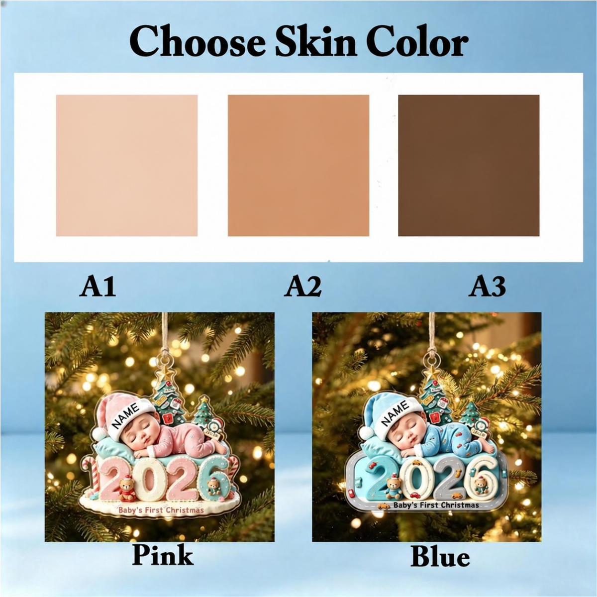Baby’s First Christmas 2026 Personalized ShapeOrnament – Custom Name & Birth Details Newborn Keepsake, Sweet Christmas Tree Gift for Baby & New Parents eac522b5-a1eb-4e5e-9ad1-7c8bde9b07fa-3.png