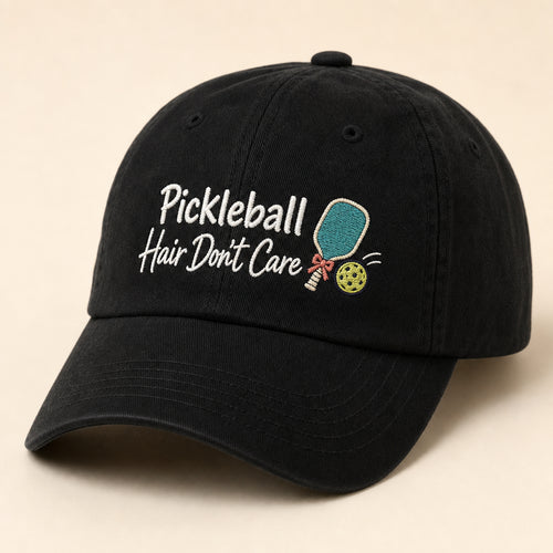 Pickleball Hair Don't Care - Hero
