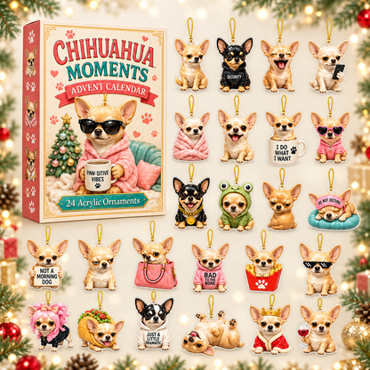 Chihuahua Meme Advent Calendar 2026 - 24-Day Festive Countdown, Acrylic Charms Blind Box - Gift For Chihuahua Lovers eb5075b1-c0dc-4cde-b577-913ffb64e4a9-chihuahua-box-charms.png