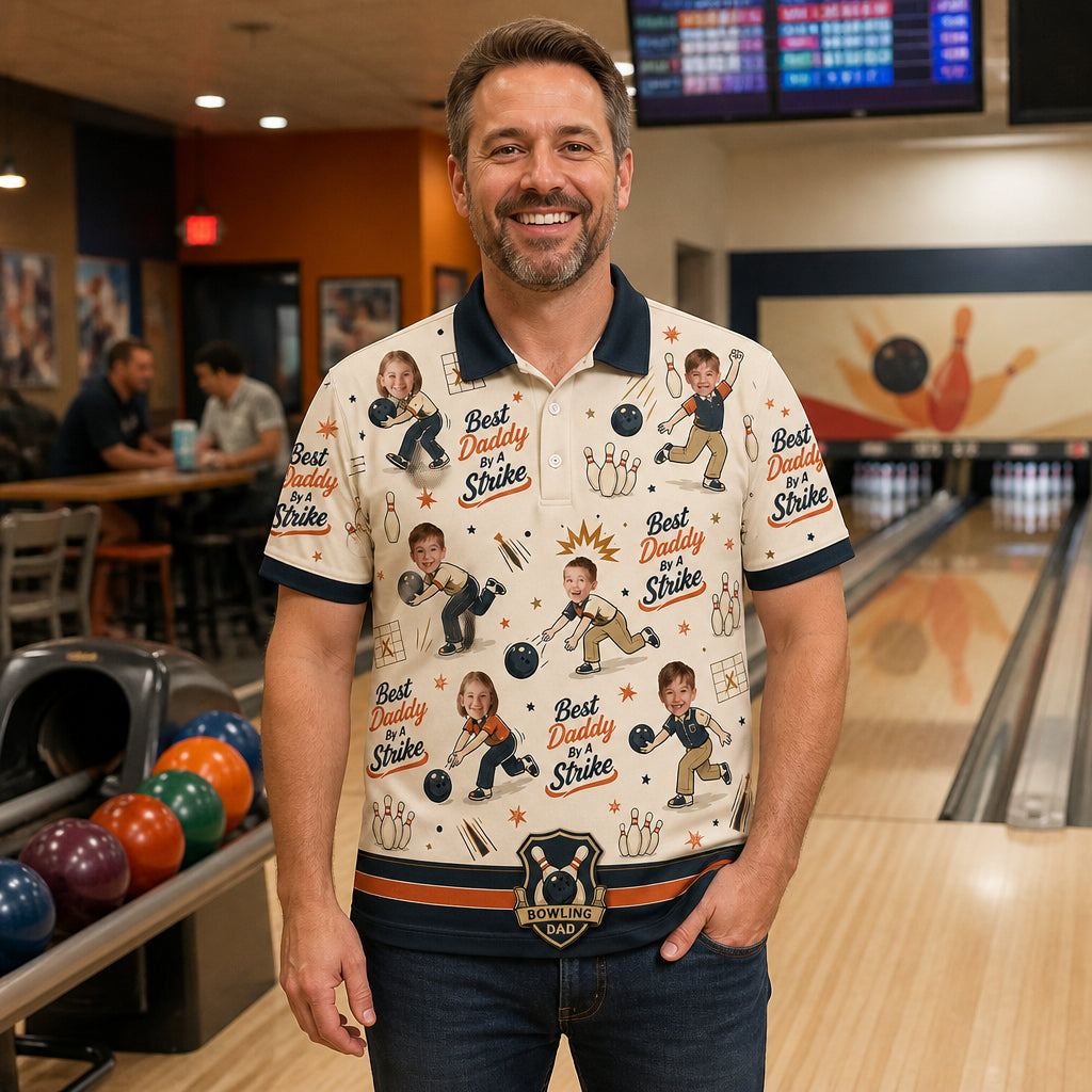 Best Daddy By A Strike (Bowling) - Lifestyle 1