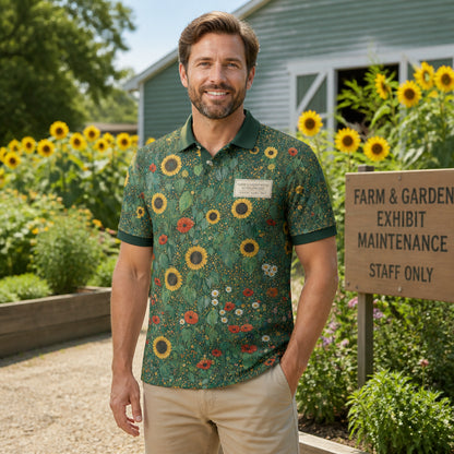 Farm Garden With Sunflowers — Museum Polo - Polo shirt - All over printed ed6528a8-4507-4360-bf37-1c0308b57337.jpg