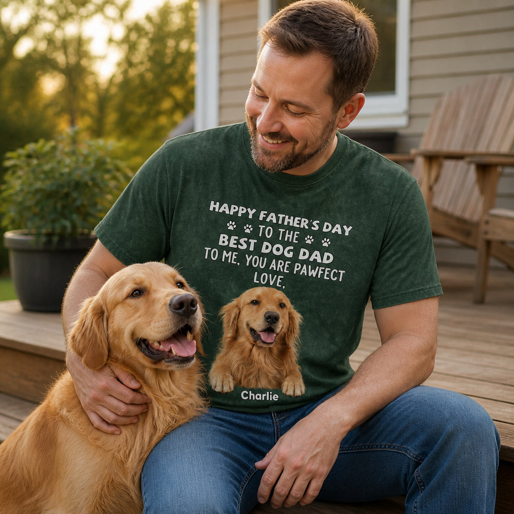 Best Dog Dad — Forest Green colorway - Lifestyle 2