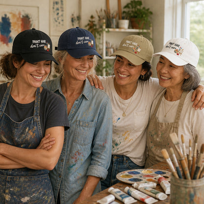 Paint Hair Dont Care Cap - Available in multiple colors