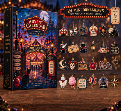 Mysterious Amusement Park Advent Calendar – 24 Mini Acrylic Ornament Charms, 24 Days of Magical Surprises, Carnival Christmas Countdown Gift eda646a7-0ef8-4aba-997b-b593c8281f8b-lo1.png