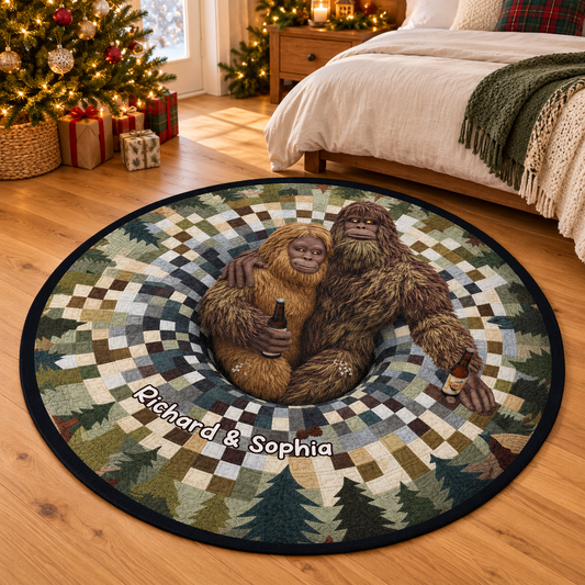 Cozy Forest Escape Round Mat, Halloween Personalized Gifts For Couple edba3a79-09be-4094-800b-a88131f901f1-banner-1.png