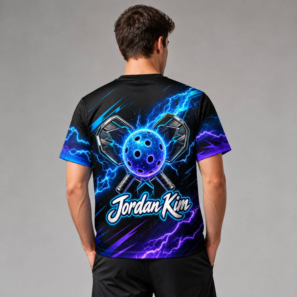 Custom Pickleball Lightning Team Jersey – Add Team Name & Player Name - Personalized T-Shirt - All over printed ee0c4be9-73dd-42da-a665-7e973bfae688.jpg