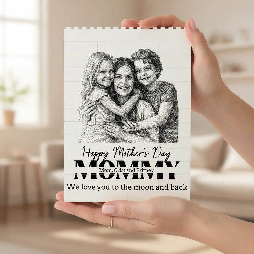 Custom Photo Happy Mother's Day Ever Building Block