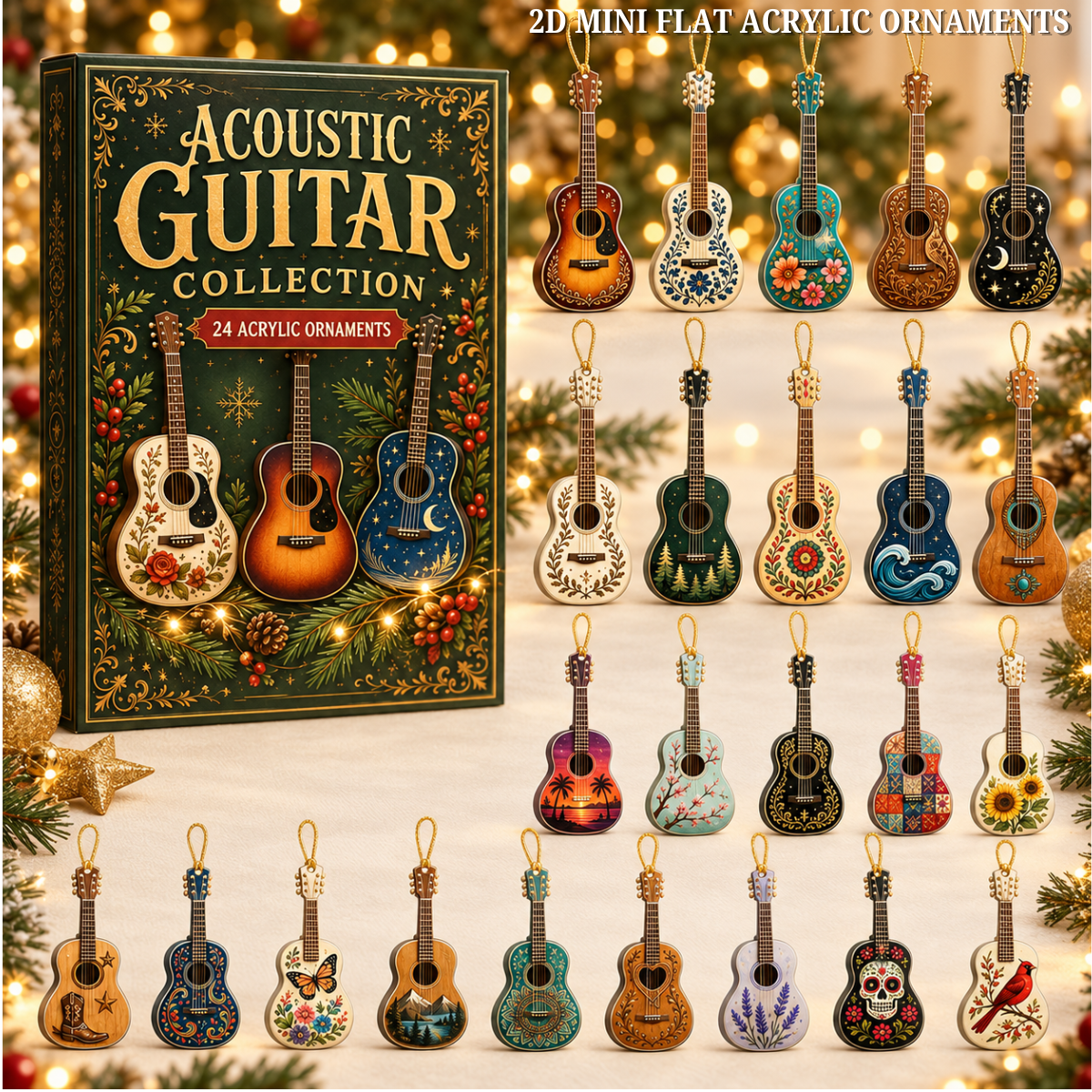 Acoustic Guitar Advent Calendar 2026 - 24-Day Festive Countdown, Acrylic Charms Blind Box - Gift For Guitar Lovers ee46c951-e71c-4d5a-bbde-88fc4bc26c3f-guitar-text.png