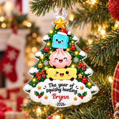 The Year Of Squishies - Personalized Acrylic Ornament - Christmas Gift, Keepsake For Kids, Teenagers ef829c88-b9fb-4985-923a-bcd7dd1aa9a4-banner-3-.png