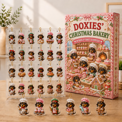 Dachshund Christmas Bakery Advent Calendar: 24 Flat Acrylic or Wood Charms efa8e0d8-e44c-469f-9fbd-87476c23c469-3.png