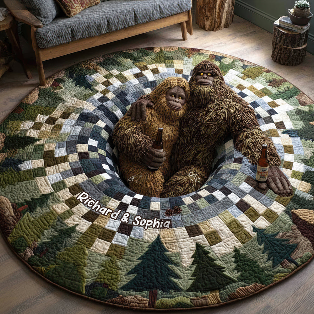 Cozy Forest Escape Round Mat, Halloween Personalized Gifts For Couple efe6a982-0803-41bf-b1c1-5c474f5b9af7-1.jpg