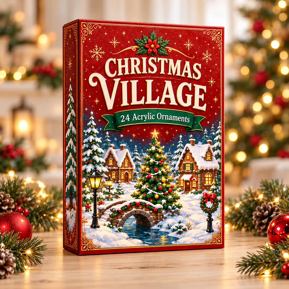 Christmas Village Moments Advent Calendar 2026 - 24-Day Festive Countdown, Acrylic Charms Blind Box - Gift For Family & Friends f059e286-b842-4711-9318-0a7d69504485-village-box.png