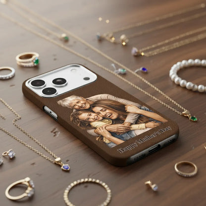Custom Mom & Baby 3D Relief - Personalized Phone Case