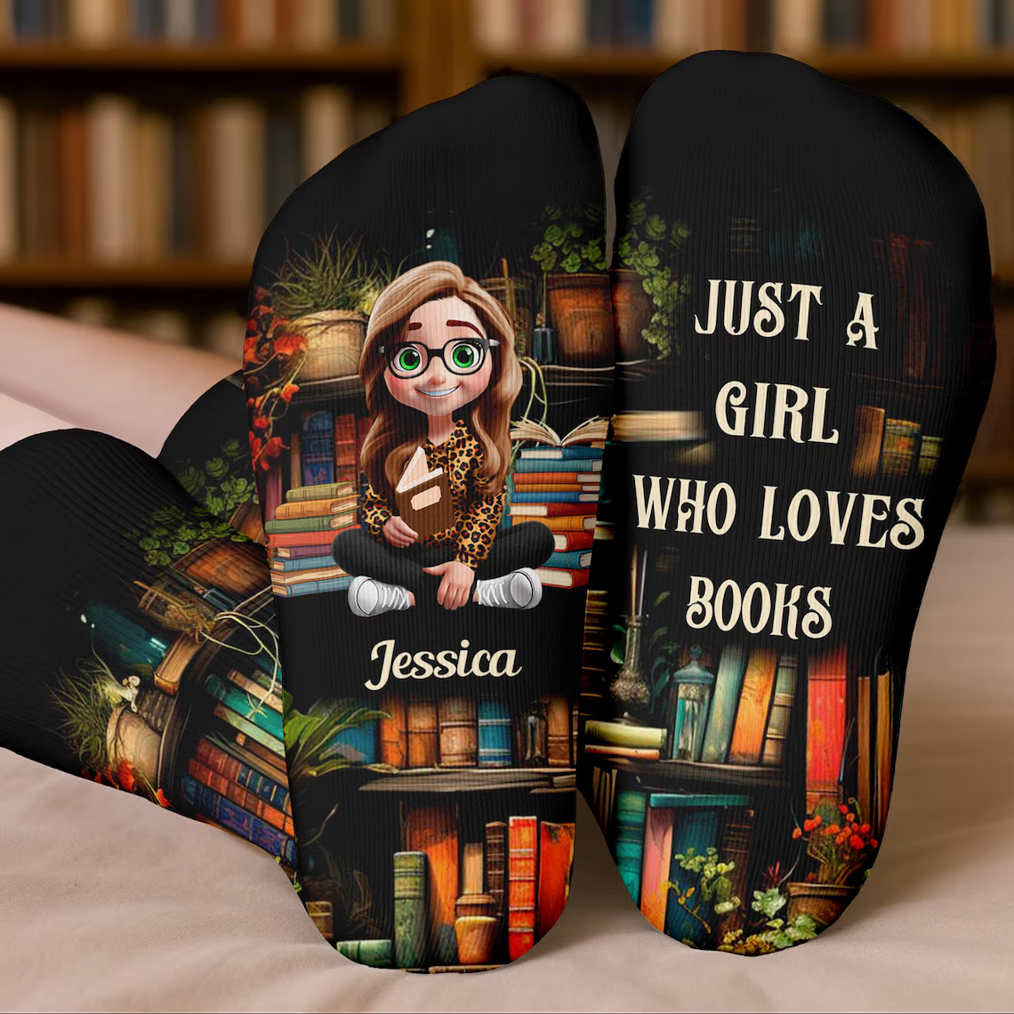 Personalized Reading Socks – Custom Name Cozy Book Lover Gift, “Shhh… I’m Reading” Christmas Gift for Bookworms, Readers & Book Club Friends f2bffcb1-3605-4ccc-919f-321a16be8496-t-I-_converted.png