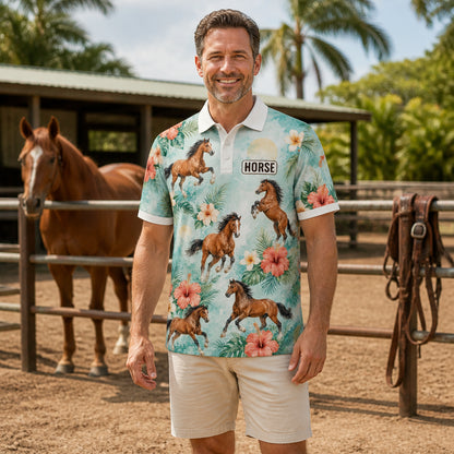 Tropical Horse AOP Polo - Polo shirt - All over printed f2c05cfe-bdc7-4cce-97d7-1780a582768d.jpg