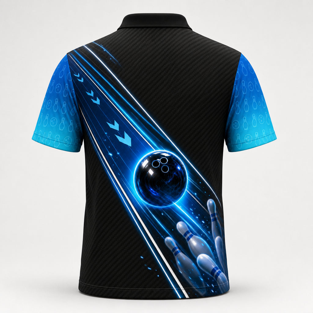 Personalized Rolling With The Best Bowling Polo Shirt – Custom Name, All-Over Print