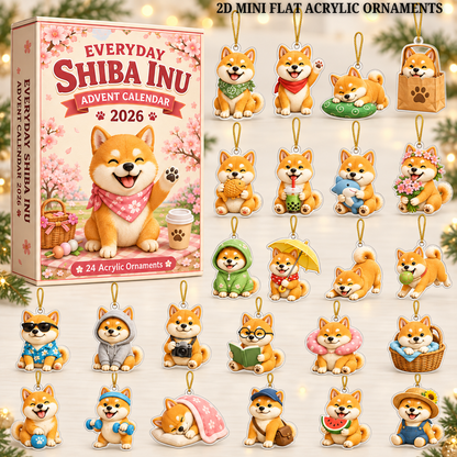 Everyday Shiba Inu Advent Calendar 2026 - 24-Day Festive Countdown, Acrylic Charms Blind Box - Gift For Shiba Inu Lovers f33e9877-7b31-4baf-b460-2023ef82ebe0-shiba-text.png