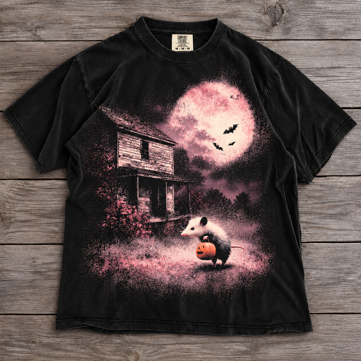 Possum After Dark Halloween T-Shirt – Funny Spooky Opossum Pumpkin Graphic Tee, Haunted House Moonlight Shirt for Weird & Wild Halloween Lovers f425067a-da78-474f-93b4-ca03e2ea2400--o-chu-t.png