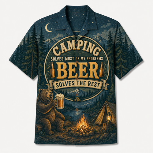 Camping and Beer Bear Hawaiian Shirt - Hawaiian Shirt - AOP f4bd1724-1662-42be-a75a-7436c41a2c2d.png