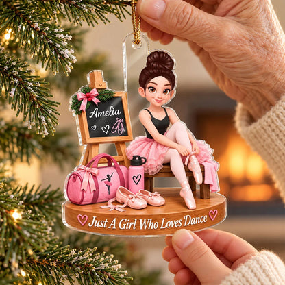 Just A Girl Who Loves Dance Ballet - Personalized Acrylic Ornament - Christmas Gift for Daughter, Granddaughter, Ballerina, Dancers f4c7ff8e-91c0-43b6-94d1-efb8ee36f8d2-KJSCnJBkz5__pod3202610051221_web-8.jpg