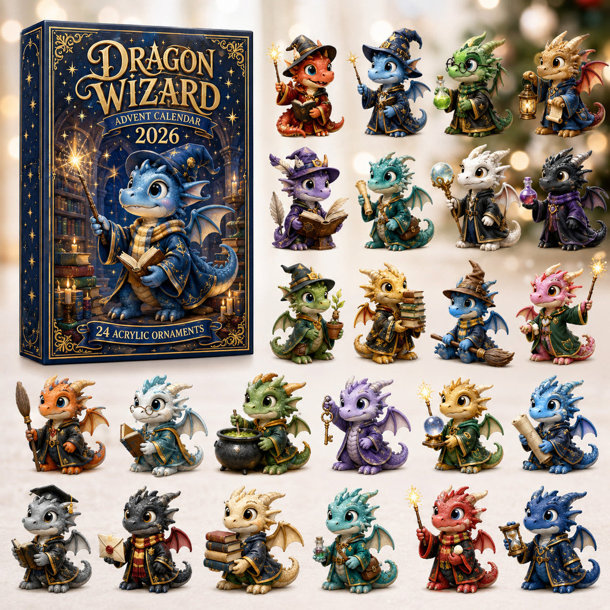 Dragon Wizard Advent Calendar 2026 - 24-Day Festive Countdown, Acrylic Charms Blind Box - Gift For Dragon Lovers f4dc05dd-af2f-4e68-a633-ac571d4701df-wizard-dragon.jpg