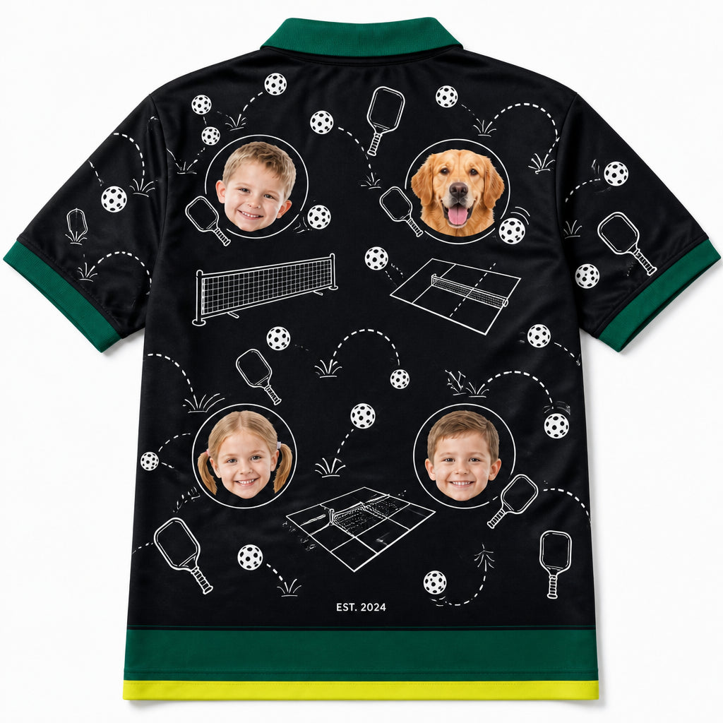 Pickleball Dad - Back view