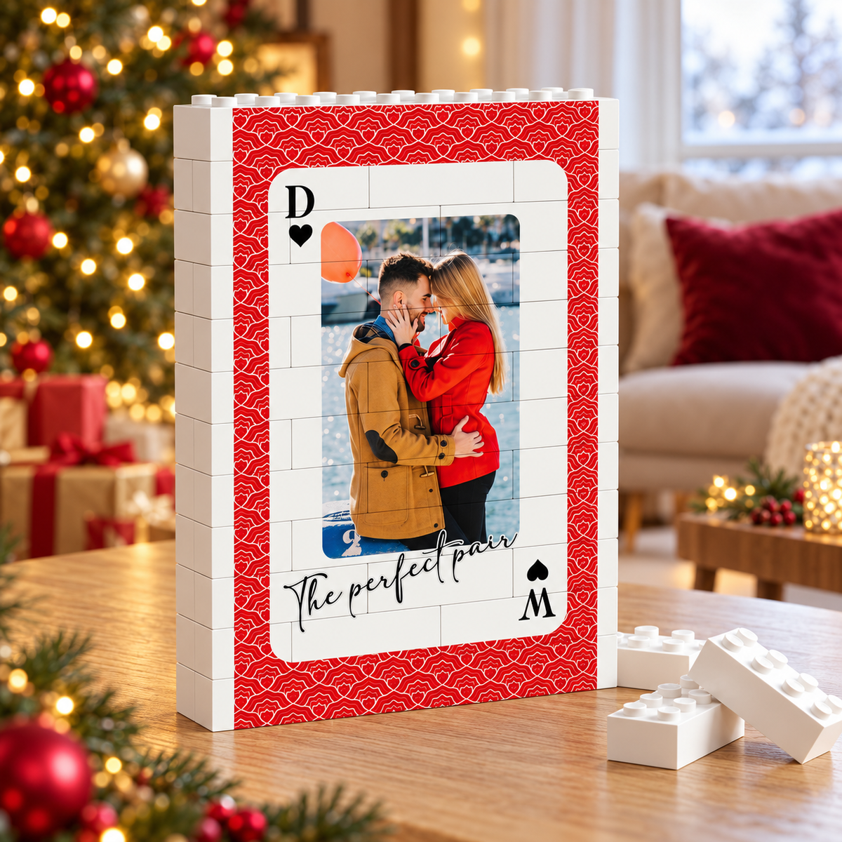 Custom Playing Card Photo Brick Puzzle Decor, Personalized Couple Photo Block, Romantic Anniversary Gift for Him Her, Valentine Keepsake f7aede8e-acec-4ae0-b52c-e53378f9ebf3-banner-1.png