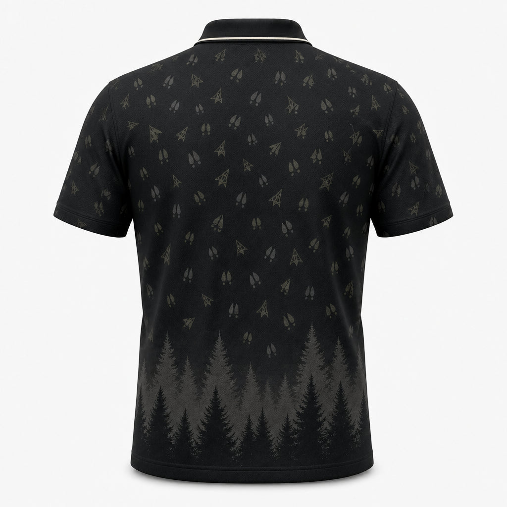 Patriot Deer Hunter AOP Polo - Polo shirt - All over printed f84680b3-6851-4932-9af0-d7c015522421.jpg