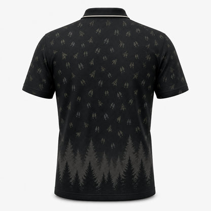 Patriot Deer Hunter AOP Polo - Polo shirt - All over printed f84680b3-6851-4932-9af0-d7c015522421.jpg
