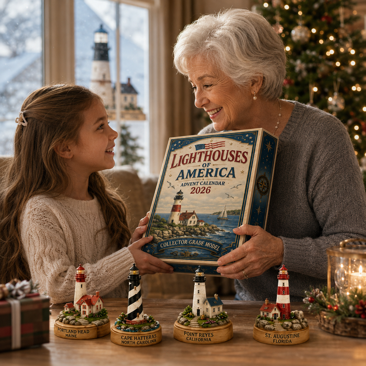 Lighthouses of America Advent Calendar 2026 – 24-Day Coastal Heritage Countdown, Collector-Grade Lighthouse Miniatures f8d5867a-7f40-48fe-8e40-6f7092f1f778-f0bb475f-bb2b-40b6-8747-af9c53a1c3d2.png