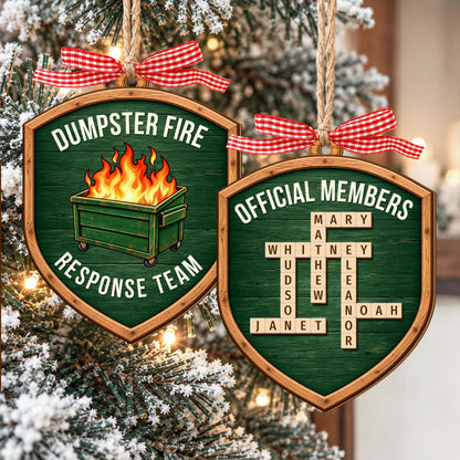 Funny Office Team Christmas Ornament, Dumpster Fire Response Team, Puzzle Name Team Gift, Gag Gift for Coworker, Best Team Ever Gift f9d03786-a5bc-4612-b8a1-5af7f5b70f0c-1.jpg