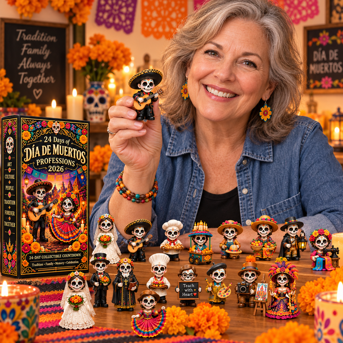 24 Days of Día de Muertos Professions 2026 – 24-Day Collectible Countdown Calendar with 24 Unique Profession Miniatures f9da1add-d5e3-4dd8-b030-0e9bfba08ca5-133895fb-b09d-4012-a933-a4e0baaacb7f.png