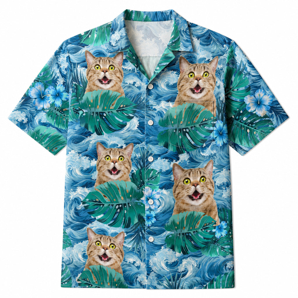 Custom Human Face Tropical Hawaiian - Hero