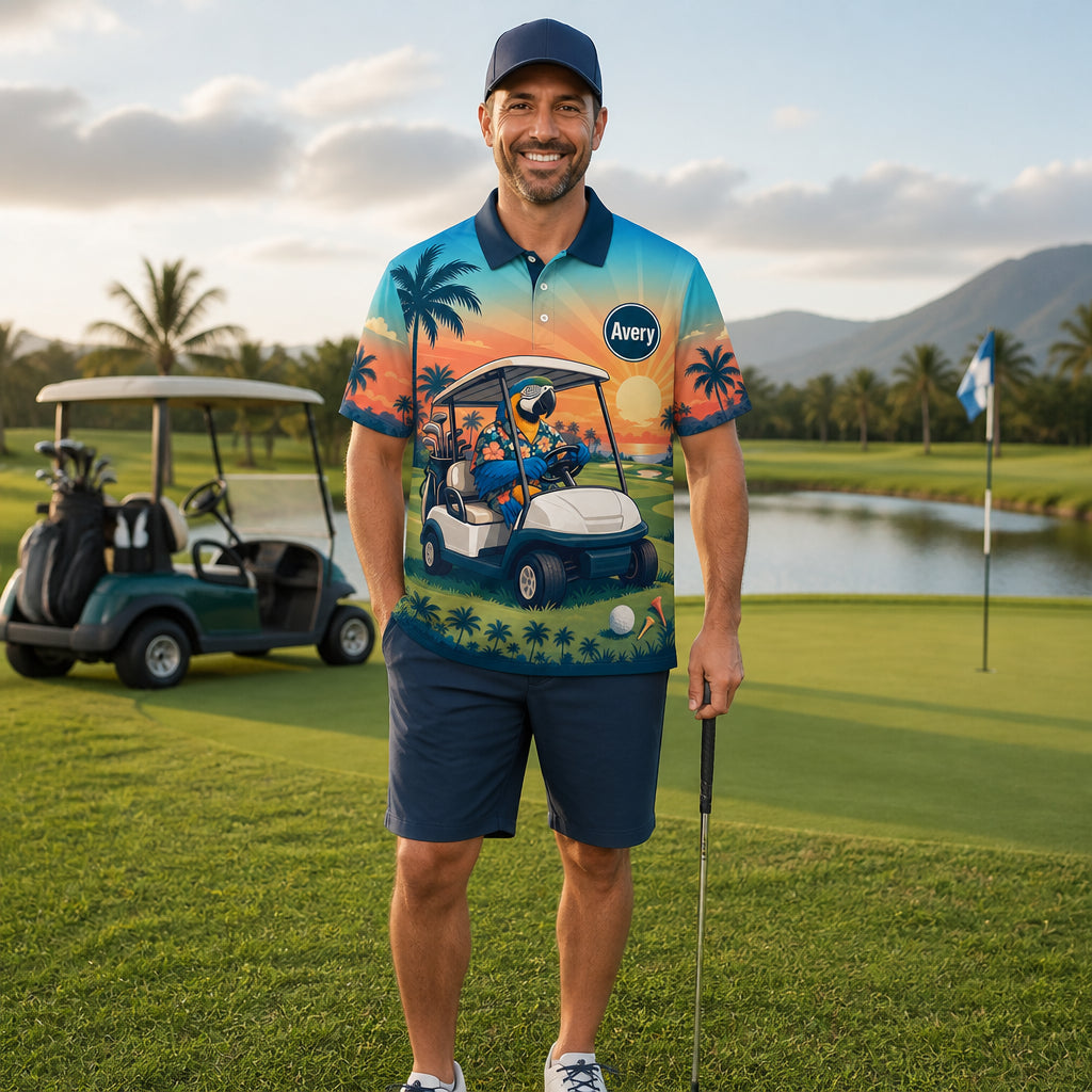 Tropical Parrot Golfer Personalized Polo - Personalized Polo shirt - All over printed fa4fbb4f-4889-4402-8f80-4f891bbb9bb2.jpg