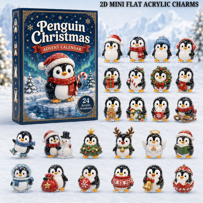 Penguin Christmas Advent Calendar 2026 - 24-Day Festive Countdown, Acrylic Charms Blind Box - Gift For Penguin Lovers fa73014e-3077-44cd-b518-4b9daf2a22ca-penguin-text.png