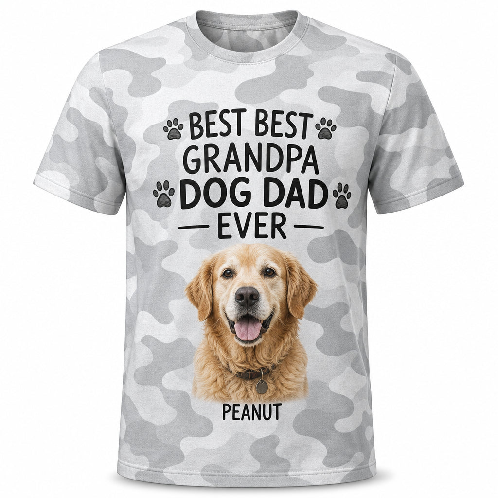 Best Grandpa Dog Dad - Hero