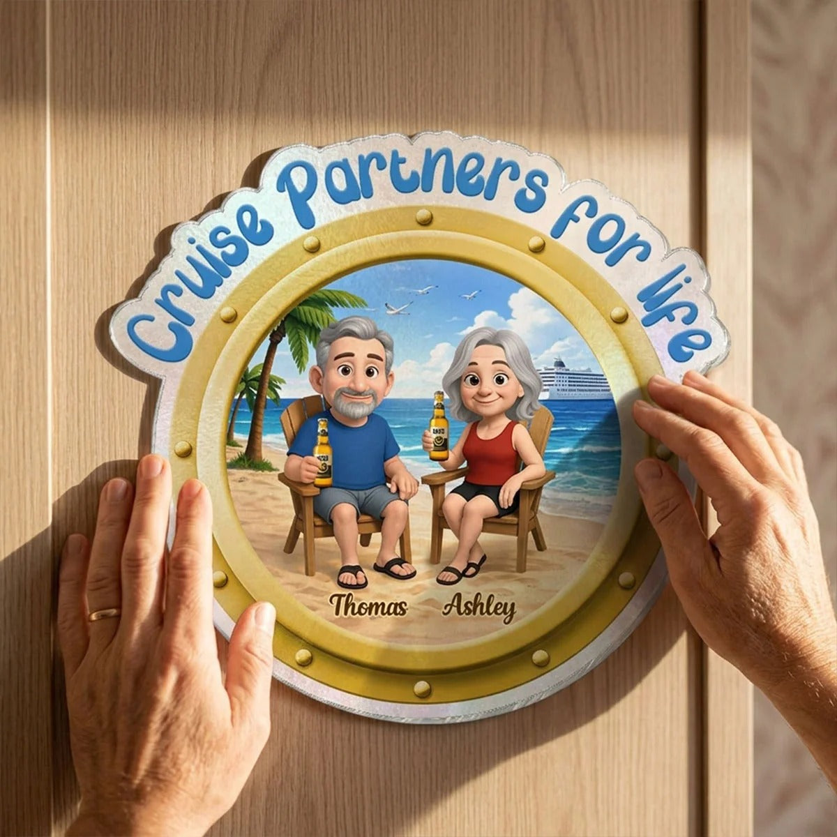 Cruise Partners For Life Porthole Cartoon Couple Sitting On The Beach - Personalized Magnet fb1172e3-730a-4b6d-99c8-9bfdb63aefd5-sMIg4yKwui__pod220260401005_web-7.jpg