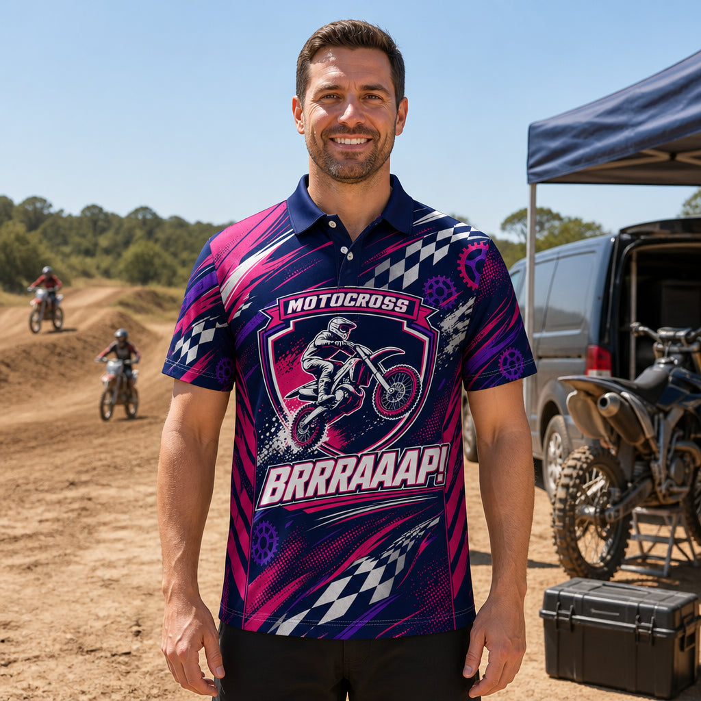 Motocross 365 BRRRAAAP! AOP Polo - Polo shirt - All over printed fb6a82e8-11f2-44de-a032-baef610dfefa.jpg