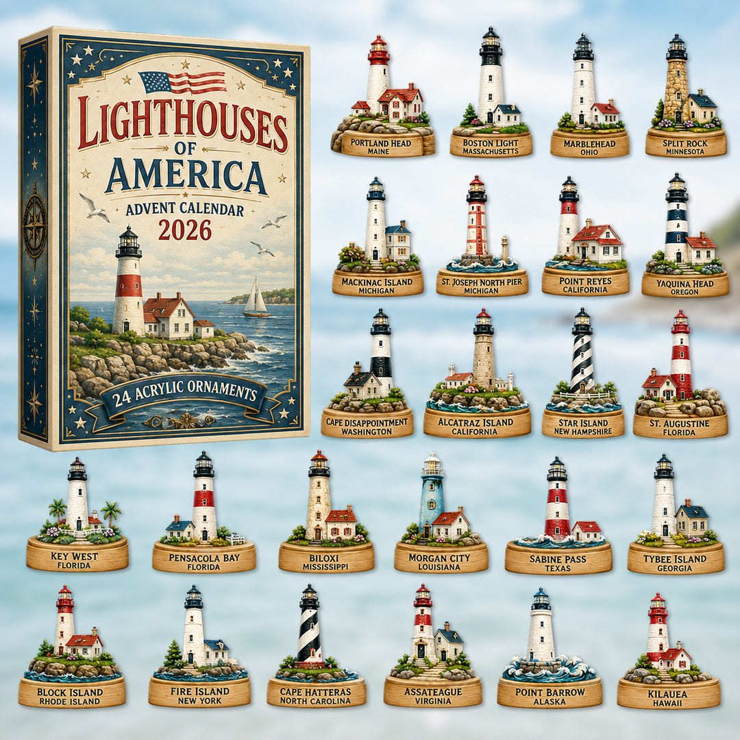 Lighthouses of America Advent Calendar 2026 - 24-Day Festive Countdown, Acrylic Charms Blind Box - Gift For Ocean Lovers, Family & Friends fb980ef8-3d38-4044-940f-082707171936-light-house.jpg