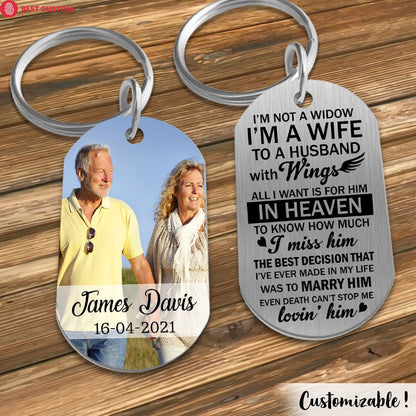 I'm Not A Widow - Personalized Photo Stainless Steel Keychain - Memorial fb_d8d0f211-686c-4fba-b389-39811639c321.jpg