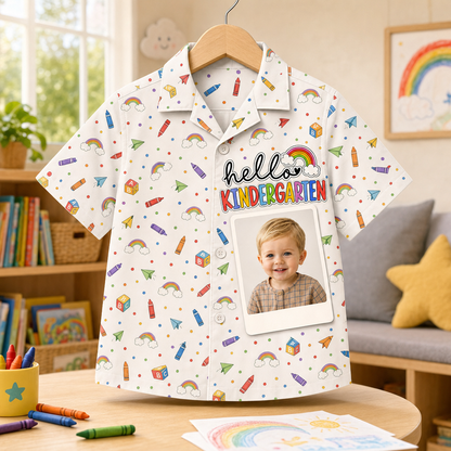 Hello Kindergarten Photo AOP Kids Hawaiian Shirt - Personalized Hawaiian Kids Shirt - AOP fbd86842-f6dc-43f7-909b-ed5af72b74e6.png