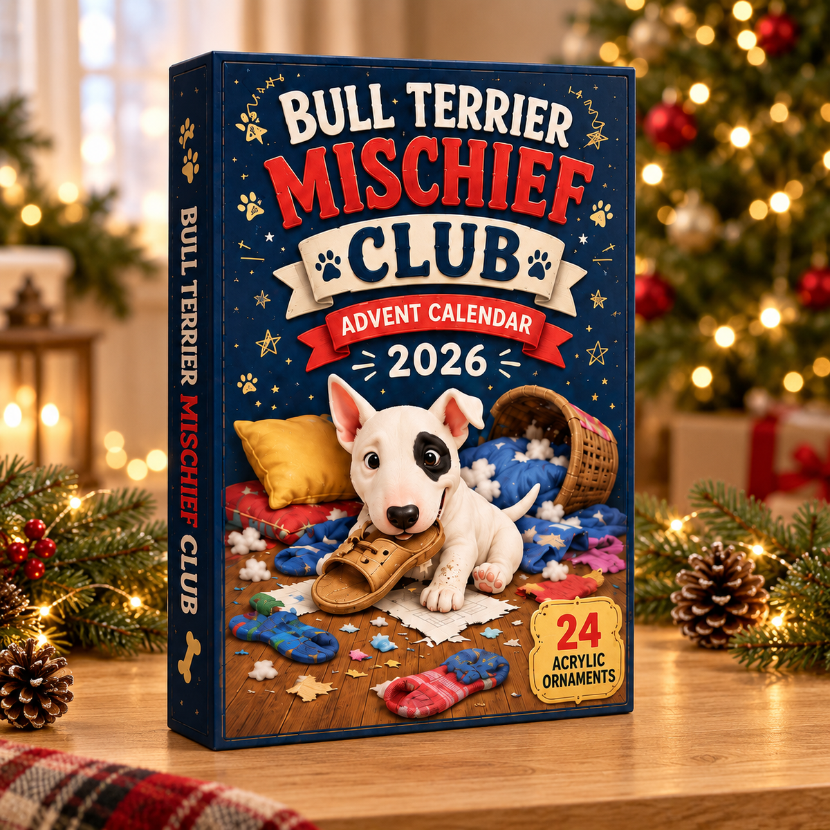 Bull Terrier Mischief Club Advent Calendar 2026 - 24-Day Festive Countdown, Acrylic Charms Blind Box - Gift For Bull Terrier Lovers fbe6c537-1553-497a-be0b-231954bc6c74-bull-terrier-box.png